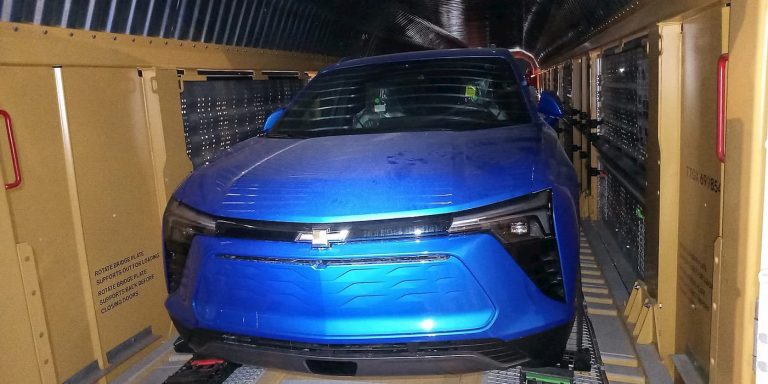 First Chevy Blazer EV en route to the US