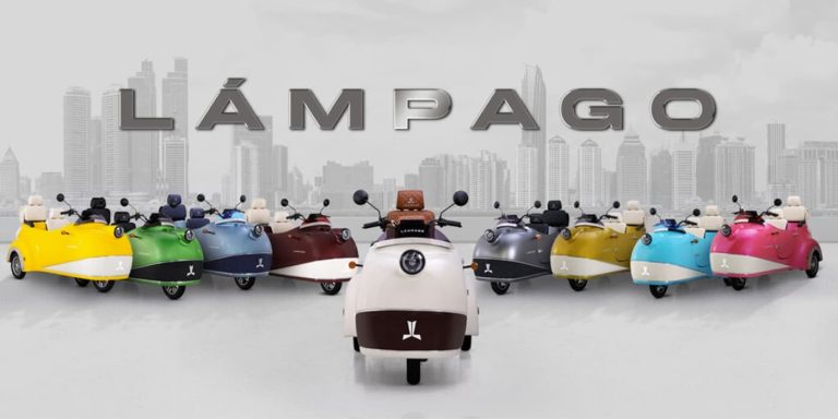 A streamlined two-seater electric trike has never looked this cool