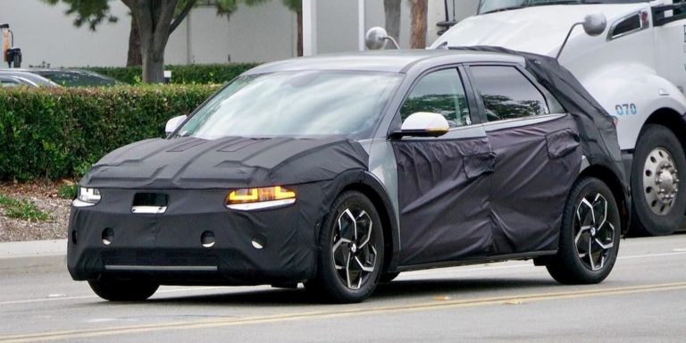 Hyundai IONIQ 5 facelift spotted testing in the US with new design