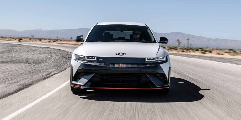 Hyundai IONIQ 5 N makes North American debut ahead of 2023 LA Auto Show and it's a beaut
