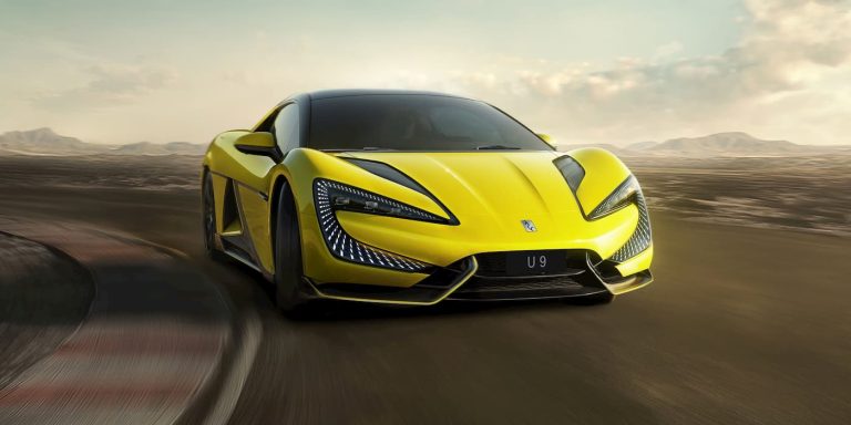 BYD Yangwang U9 electric supercar launching next week with 0-60 mph sprint in 2 secs