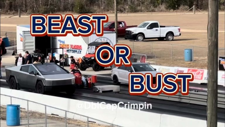 Watch The Tesla Cybertruck Cyberbeast Rip From 0 To 60 MPH In 2.68 Seconds