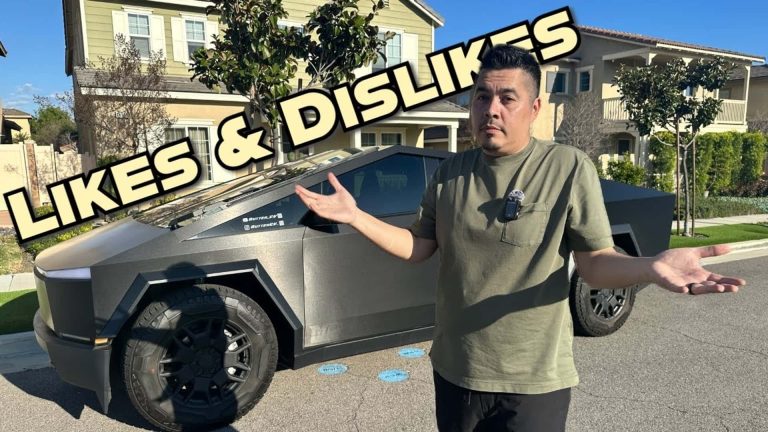 Tesla Cybertruck Owner's Likes And Dislikes After 4,000 Miles